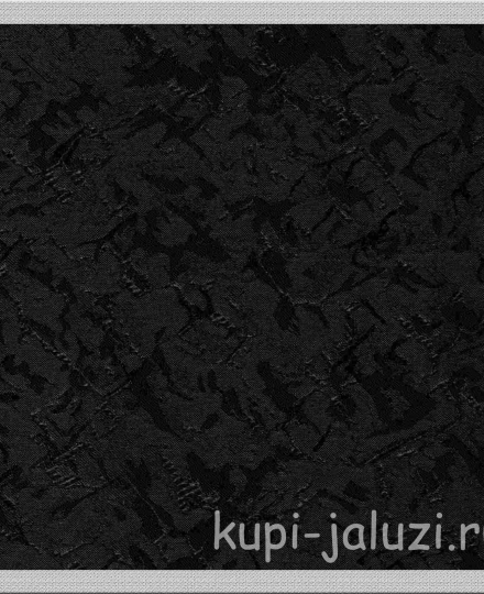 Шелк black-out черный - рулонные шторы MINI
