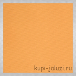 Альфа светло-оранжевый - рулонные шторы MINI